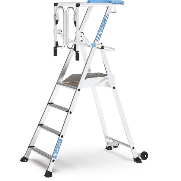 41441 ZAP Safemaster Max S - Plattformleiter, 4 Stufen  Plattformhöhe 0,95 m - einseitig begehbar