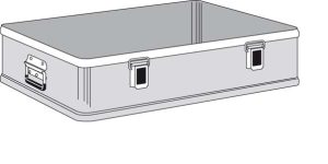 40503 ZARGES Universalkiste K470 Plus Haubenbehälter Basis - Unterteil für 40505 und 40506